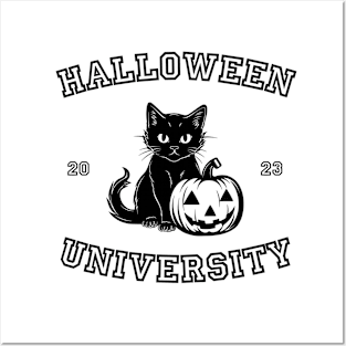 Halloween University Posters and Art